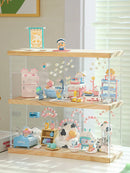 Axyaa Anime Figure Display Case for Q Version Collectibles
