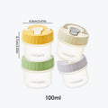 Axyaa Mini Snack Fruit Box: Portable & Sealed Fresh Food Storage