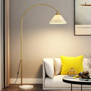 Axyaa Nordic Fishing Floor Lamp Modern LED Standing Light