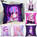 Axyaa Decorative Pillow Cover for Sofa, Fall Home Decor 50x50 Pillowcase