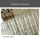 Axyaa Luxurious Crystal Chandelier Light for Living Room and Hotel Lobby