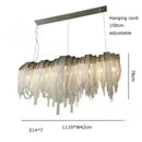 Axyaa Luxury Tassels Pendant Lights Modern Chandelier for Bedroom Home Decor