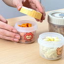 Axyaa Mini Snack Fruit Box: Portable & Sealed Fresh Food Storage