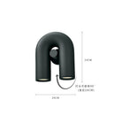 Axyaa U-shaped Design LED Wall Lamp for Living Room & Corridor