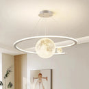 Axyaa Modern Pendant Light Chandelier for Dining Room, LED Ceiling Lamp
