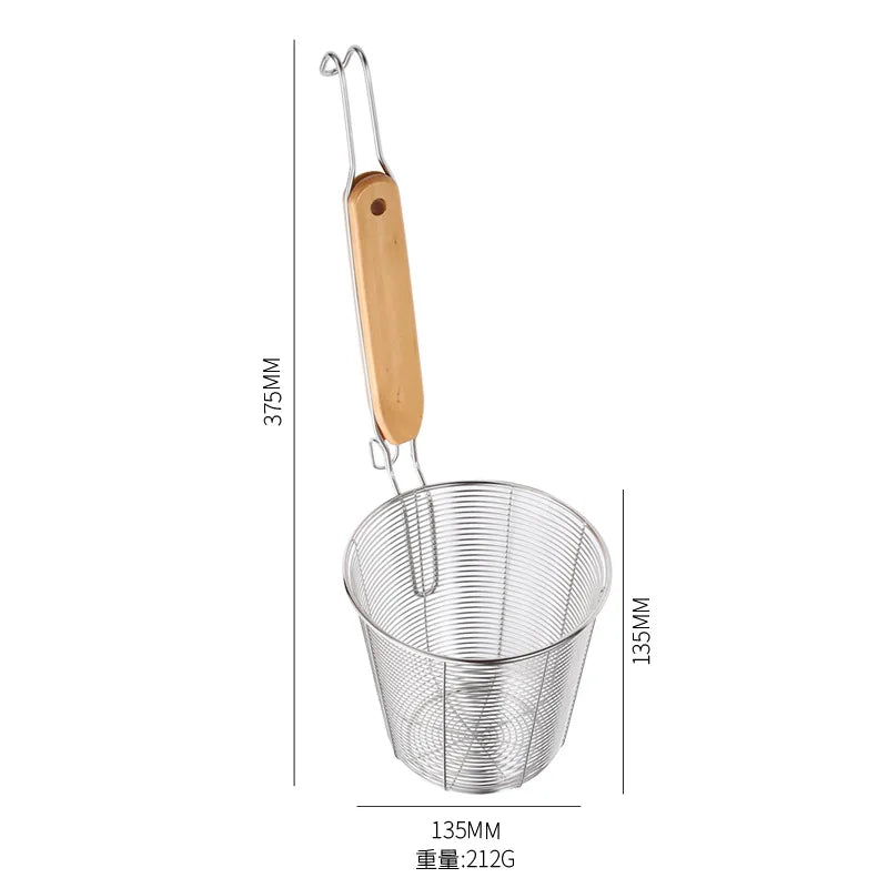 Axyaa Stainless Steel Large Colander for Home Cooking Essentials