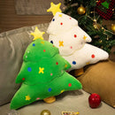 Axyaa Christmas Tree Shape Throw Pillow Plush Doll for Children and Girls