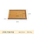 Bamboo Serving Tray by Axyaa - Kitchen Storage, Tea, Hotel & Home Use