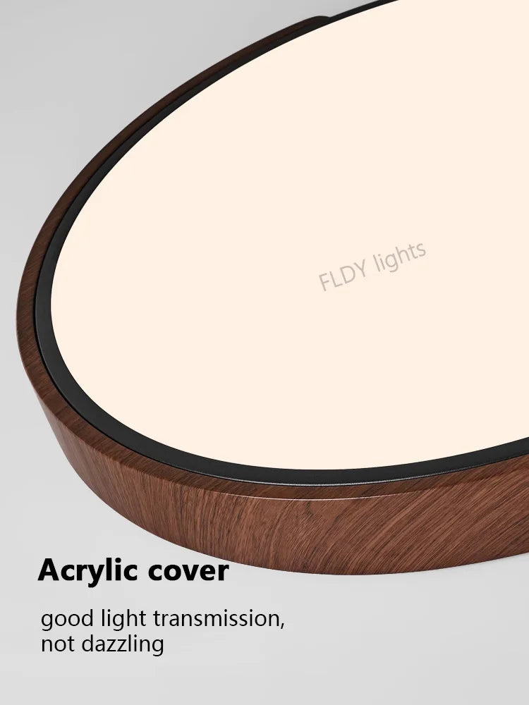 Axyaa Ultra-Thin Bedroom Ceiling Lamp, Modern Nordic Design, Full Spectrum Eye Protection