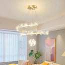 Axyaa LED Chandeliers Pendant Light for Modern Home Decor and Indoor Lighting