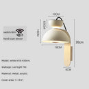 Axyaa Nordic Hand Scan Sensor Wall Scones Metal LED Wall Lamp