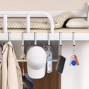 Axyaa Stainless Steel Double S-Shape Rear Hanger Hook for Home Storage