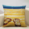 Axyaa Linen Pillow Case 45x45cm for Home Decor and Relaxation