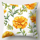 Axyaa Orange Home Decor Pillowcase Set, 45x45cm