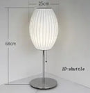 Axyaa Modern Japanese Silk Cloth Wall Lamp for Home, Bedroom, and Office