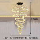 Axyaa Crystal Chandelier Pendant Light for Luxury Living Room & Bedroom	divine lighting for home