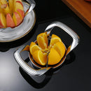 Axyaa Stainless Steel Fruit Cutter & Divider - Ultra-Sharp Apple, Orange, Pear Slicer