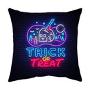 Axyaa Halloween Dark Pumpkin Print Pillowcase Home Cushion Cover - 2023 Collection
