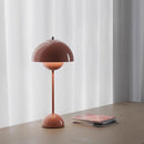 Axyaa Mushroom Shade LED Table Lamp for Home Decor and Lighting