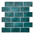 Axyaa 3D Subway Tile Wall Panel Sticker for Kitchen Bathroom Living Room