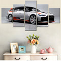 Axyaa Cool Cars 2025 Canvas Wall Art Poster Set