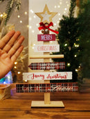 Axyaa Christmas Red Bow & Bells Centerpiece - Home Holiday Decor