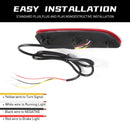 Axyaa LED Rear Bumper Reflector Light for Toyota Corolla Cross - Dynamic Turn Signal & Brake Warning