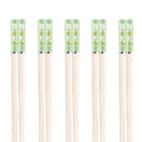 Axyaa Amber Sakura Pattern Chopsticks Set - 5 Pairs