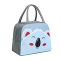 Cute Axyaa Kids Lunch Bag • Insulated Aluminum • Outdoor Picnic Food Storage Bag