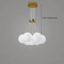 Axyaa Nordic Cream Moonlight Pendant Lamp for Living Room, Bedroom, Children's Room, Dining Room
