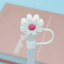 Axyaa Cherry Silicone Straw Toppers for Stanley 40 Oz Tumbler