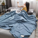 Axyaa Cotton Gauze Towel Quilt - Lightweight Summer Blanket