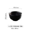 Axyaa Japanese Style Rice Bowl Set of 4 White Ceramic Salad Soup Seasoning Breakfast