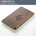 Axyaa Bamboo Tea Tray for Home Living Room Storage, Japanese Style Teaware