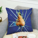 Axyaa Toiletpaper Body Pillow Cover 40x40 Decorative Cushion Case for Bed and Sofa