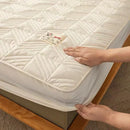 Axyaa Soy Fibre Quilted Mattress Cover in 100% Cotton for Customized Bedding