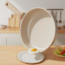 Axyaa Nonstick Wok Pan for Gas & Induction Cooktops - Ceramic Coating