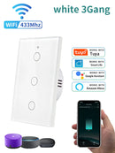 Axyaa Smart WiFi Light Switch 1/2/3/4 Gang No Neutral Touch Panel Alexa Google Home