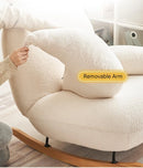 Axyaa Nordic Relaxing Dining Chair - Modern Lounge Rocking Chair