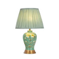 Axyaa Stylish Chinese Ceramics Table Lamp LED Touch Dimmable Bedside Light