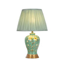 Axyaa Stylish Chinese Ceramics Table Lamp LED Touch Dimmable Bedside Light