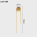 Axyaa LED Wall Lights: Modern Indoor Lighting for Living Room Bedroom, Background Sconces Lamp