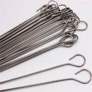 Axya Stainless Steel BBQ Meat Skewers for Outdoor Picnic and Camping