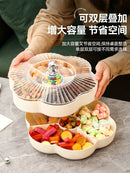 Axyaa Melon Seeds and Nuts Tray for Living Room Snacks and Dim Sum Organizing
