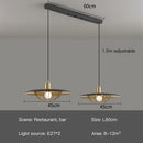 Axyaa Nordic E27 Pendant Light: Modern LED Chandelier for Dining Room & Kitchen