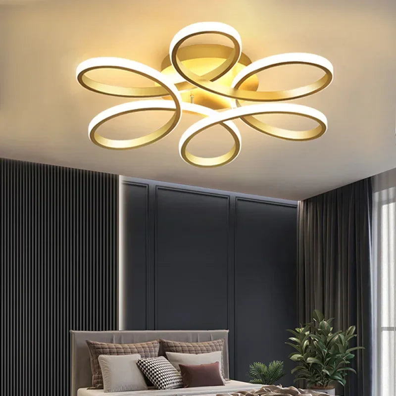 Axya LED Ceiling Light with Remote Control for Home Decor