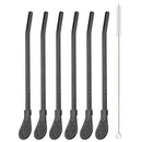 Axyaa Stainless Steel Tea & Juice Drinking Straw Set for Parties & Bars