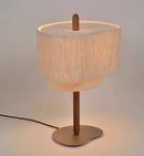 Axyaa Wabi Sabi LED Floor Lamp Fabric Shade Modern Atmosphere Bedside Light