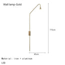 Axyaa Nordic Modern LED Bedside Wall Lamp for Minimalist Home Decor