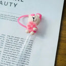Axyaa Pink Bear 10mm Silicone Straw Cap for Stanley Tumbler